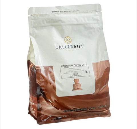 Callebaut N823 Milk Chocolate Callets™ for Fountains 5.5 lb.