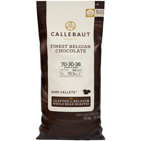 Callebaut 54.5% Dark Chocolate 5.5 lb